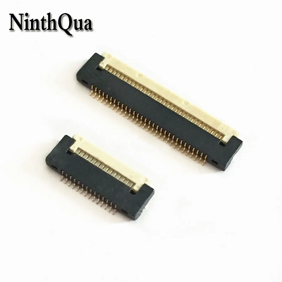 2 шт./лот FPC FFC плоский кабель разъем 0 5 мм шаг 50/55/60Pin SMD/SMD H = 1 для ЖК-интерфейса |