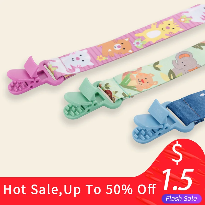 

Baby Toys Adjust Baby Pacifier Clip Chain Pacifier Holder Chain