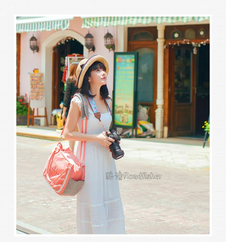 Womens camera shoulder tote bag KM5135-1