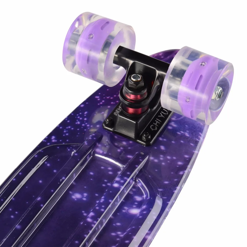Пластиковый скейтборд Penny Board Mini Cruiser 22 &quotX 6&quot Ретро Длинный длинная доска