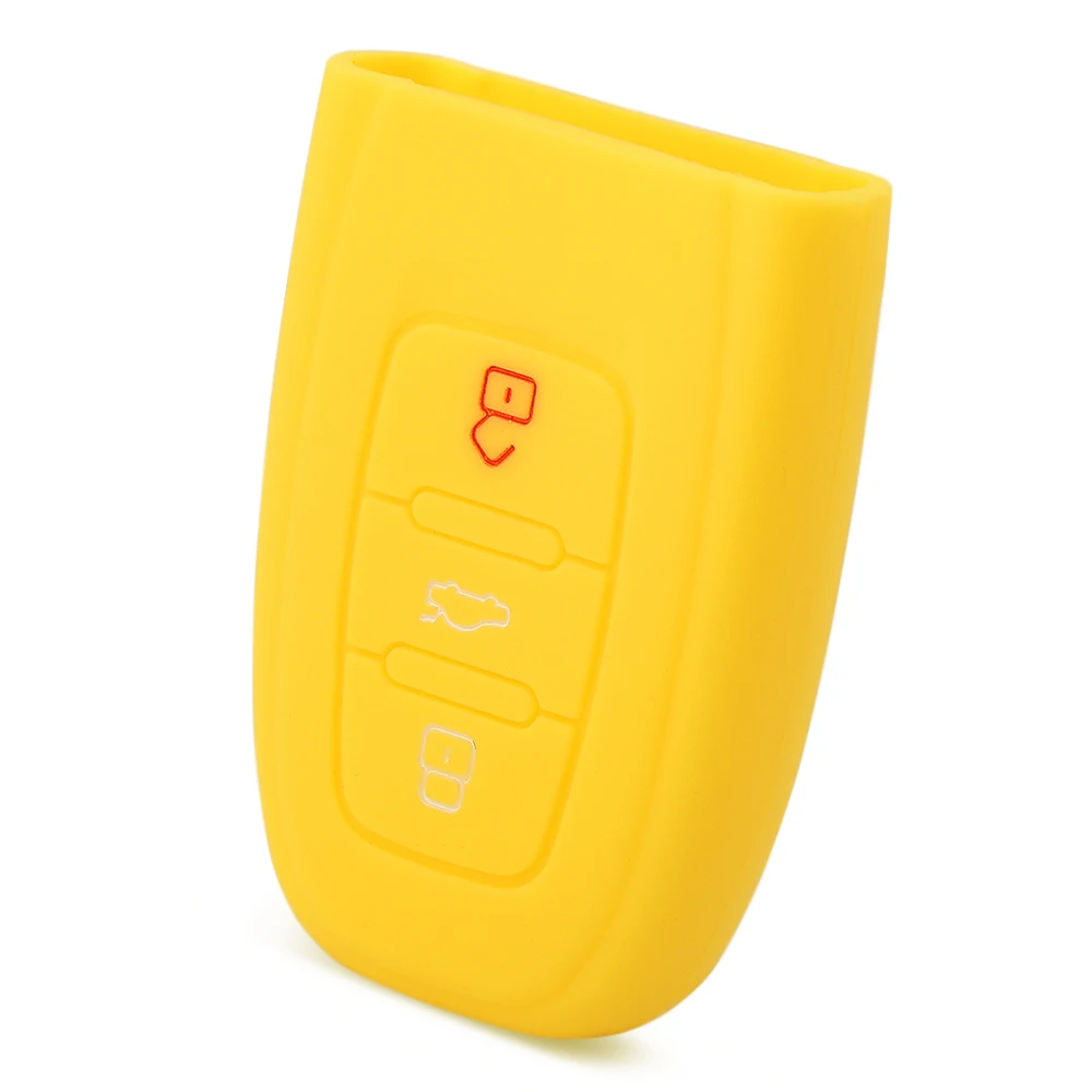 Силиконовый чехол для ключей защиты Audi A4 S4 B7 B8 A6 A5 A7 A8 Q5 S5 S6 Q7 Smart Remote автомобилей