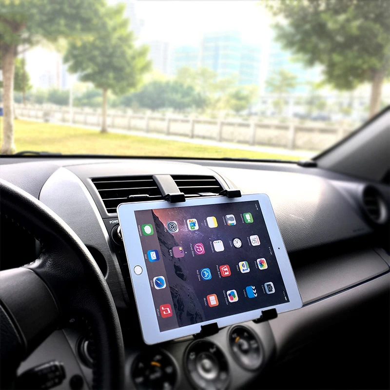Универсальный 8,0-10 дюймов Автомобильный держатель для Tablet PC Авто CD держатель Подставка для lenovo Yoga tab 3/4 10 8 плюс x103F X304F soporte