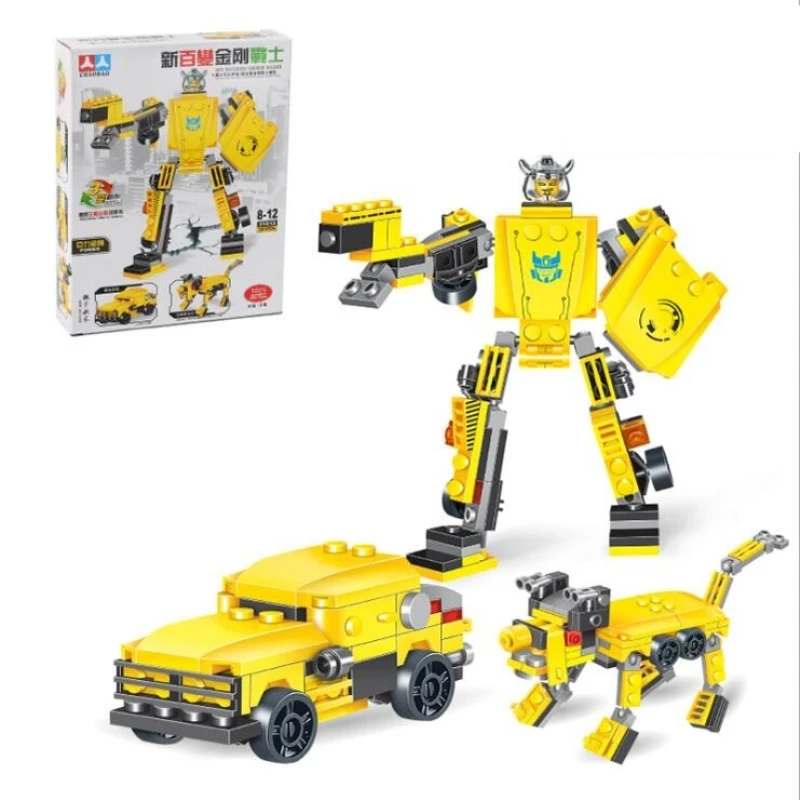 

Legoings Super Cool Mech Transformer Robot DIY Building Blocks Kit Toys Kids Birthday Christmas Gifts