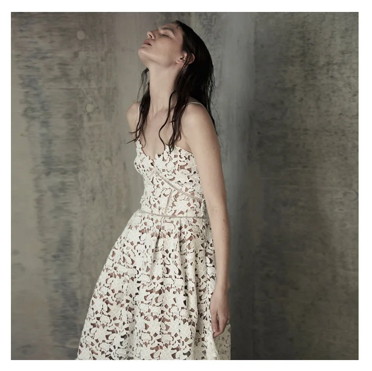 2017 London Fashion Summer Self Portrait Casual Solid Lace Dress Sexy Ladies Evening Party Vintage Style Long Dress White Red long-white-lace-dress : image 2017 London Fashion Summer Self Portrait Casual Solid Lace Dress Sexy Ladies Evening Party Vintage Style Long Dress White Red long-white-lace-dress