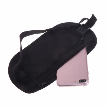 

Travel Pouch Hidden Zippered Waist Belt Bag Security Wallet Passport Run Pocket Sports Bags Running Bags