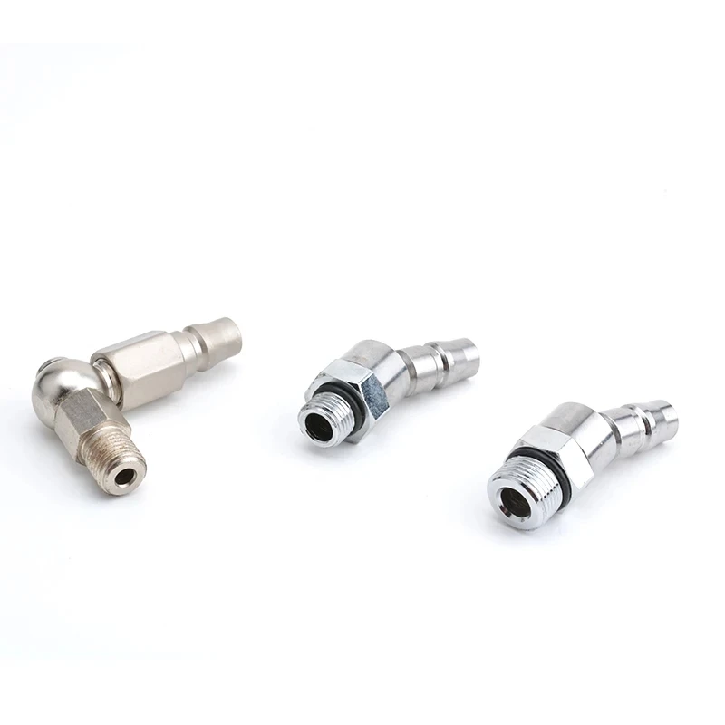 

Pneumatic universal fast connector C - type airtight joints pneumatic pneumatic tools 360 - degree rotary male connector 20PM