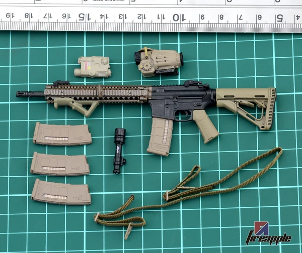 

KNL HOBBY Action Figure 1/6 Soldier Accessories US MARSOC Marine Corps Special Combat Mission Master M4 Full Model