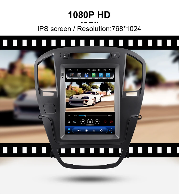 Flash Deal Car DVD Multimedia Player For Opel Insignia Android 2Din Car Auto Radio Vertical Screen Tape Recorder Navigation Stereo GPS 5