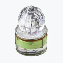 Depth LED light Underwater Squid Fishing Lures Bait Deep Drop Diamond Lights Main color: Green