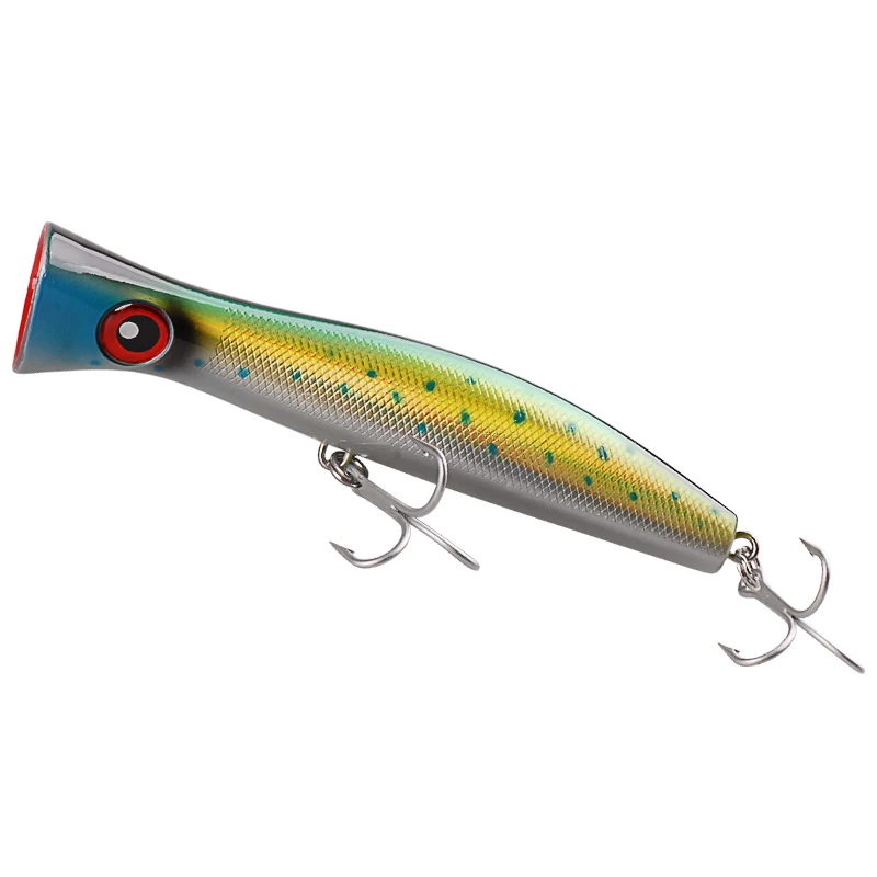NOEBY Señuelos de Pesca 200mm/115,2g Popper cebo Francia VMC gancho Isca Artificial Para Pesca Peche leurre Swimbait NOEBY Señuelos de Pesca 200mm/115,2g Popper cebo Francia VMC gancho Isca Artificial Para Pesca Peche leurre Swimbait