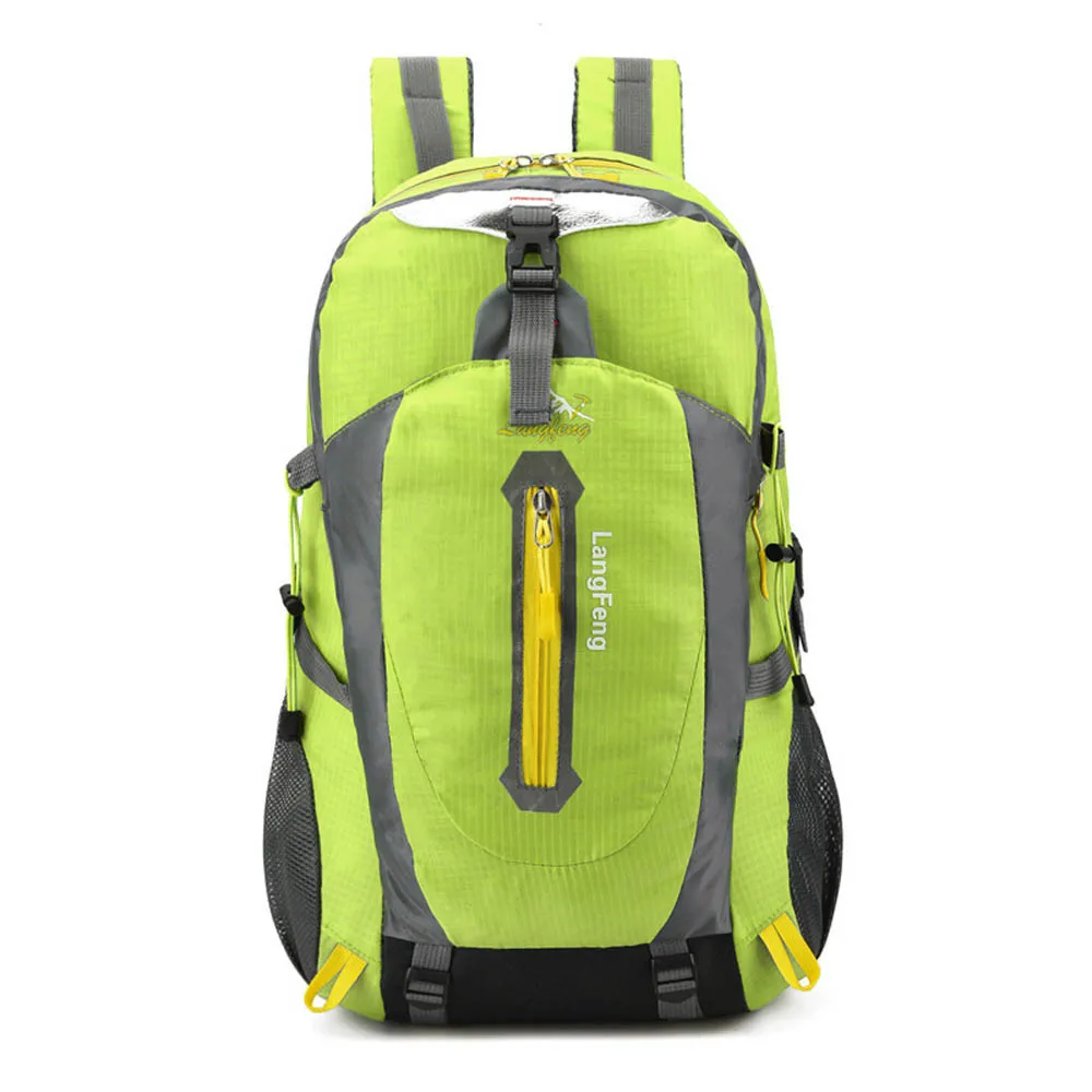 

Hiking Camping Backpack Weekend Pack Waterproof Rain Cover Laptop Compartment Travel Backpack Sports Bag Mochila HW