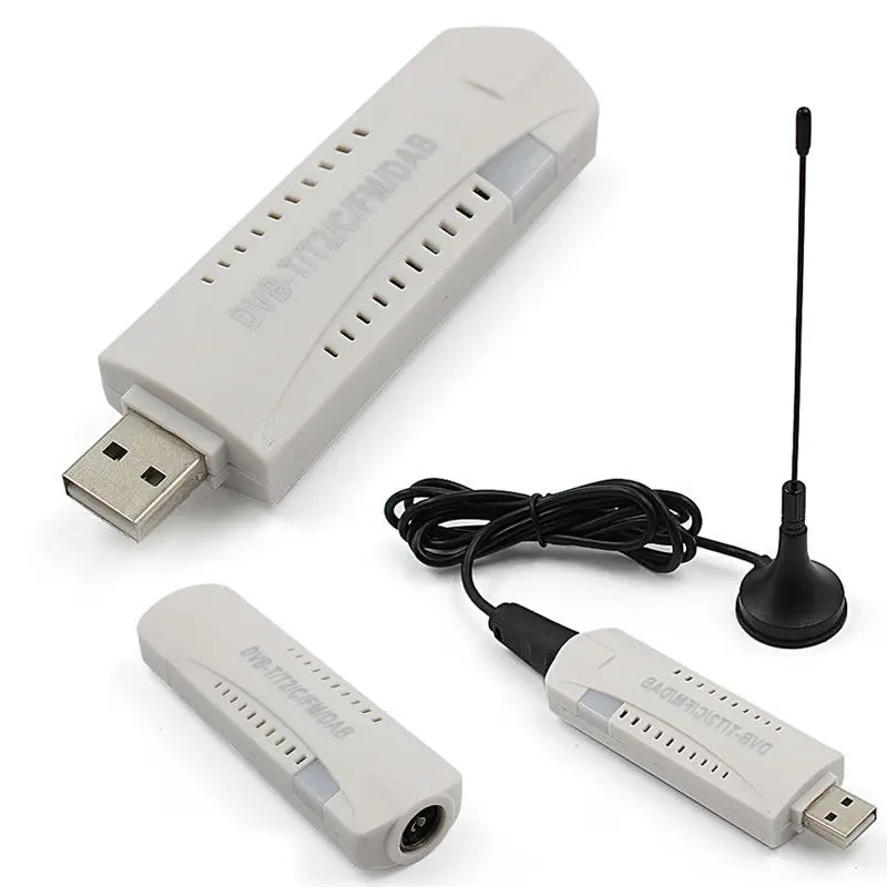 Новинка цифровой флэш приемник DVB T адаптер USB 2 0 для телевизора HD с антенной пульт
