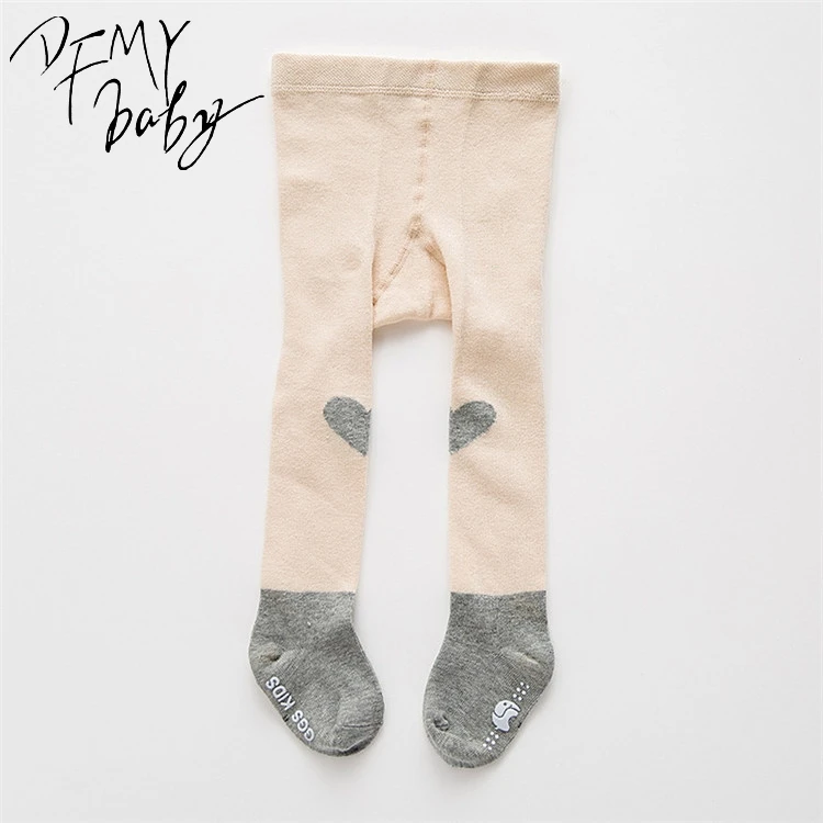Удобные Хлопковые модные штаны для маленьких девочек, милые теплые эластичные леггинсы, брюки