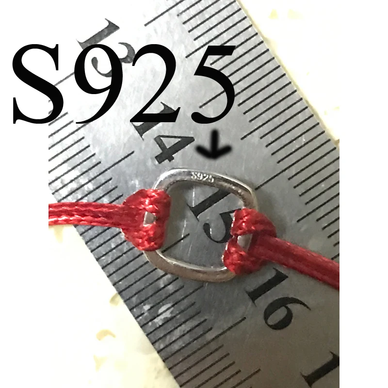 라 모나다 레드 스트링 팔찌 조절 가능한 보호 행운 로프 팔찌 여성 남성 커플 주얼리 선물