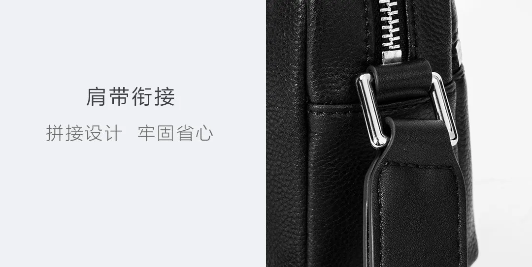 Xiaomi VLLICON, верхний слой, Воловья кожа, светильник, простая сумка на плечо, базовая, для путешествий, простая и портативная, для отдыха, бизнеса