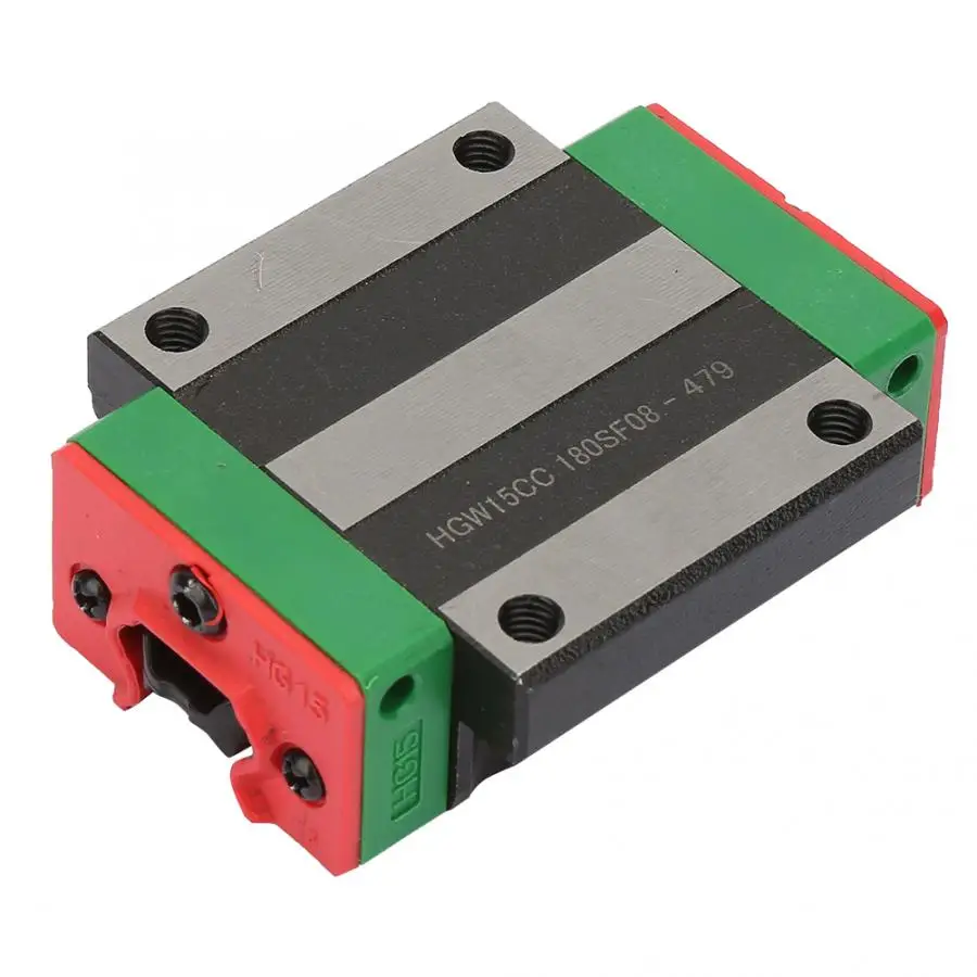 

Linear Guide 1pcs HGW15CC Linear Guide Rail Sliding Block Carriage CNC Accessories Linear Guide Rail