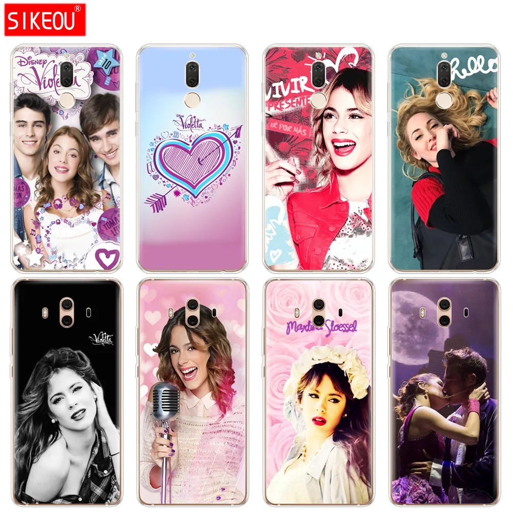 Custodia In Silicone Per Telefono Per Huawei Mate 7 8 9 10 Pro Lite Violetta Tv Show