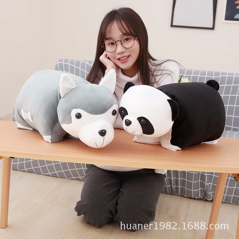 font b Cute b font panda husky font b pillow b font with blanket car