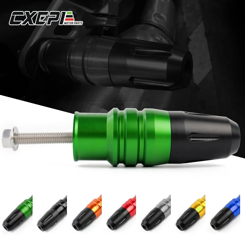 

For Kawasaki Z1000 Z900 Z800 Z750 Z250 Z300 NINJA300 Versys 650 1000 X300 Motorcycle CNC Crash Pads Exhaust Sliders Protector