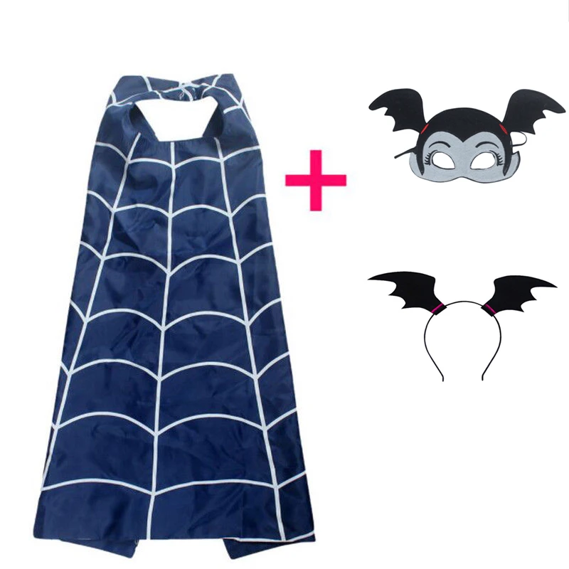 Vampirina/маска + накидка Супермен Человек паук детские накидки с супергероями