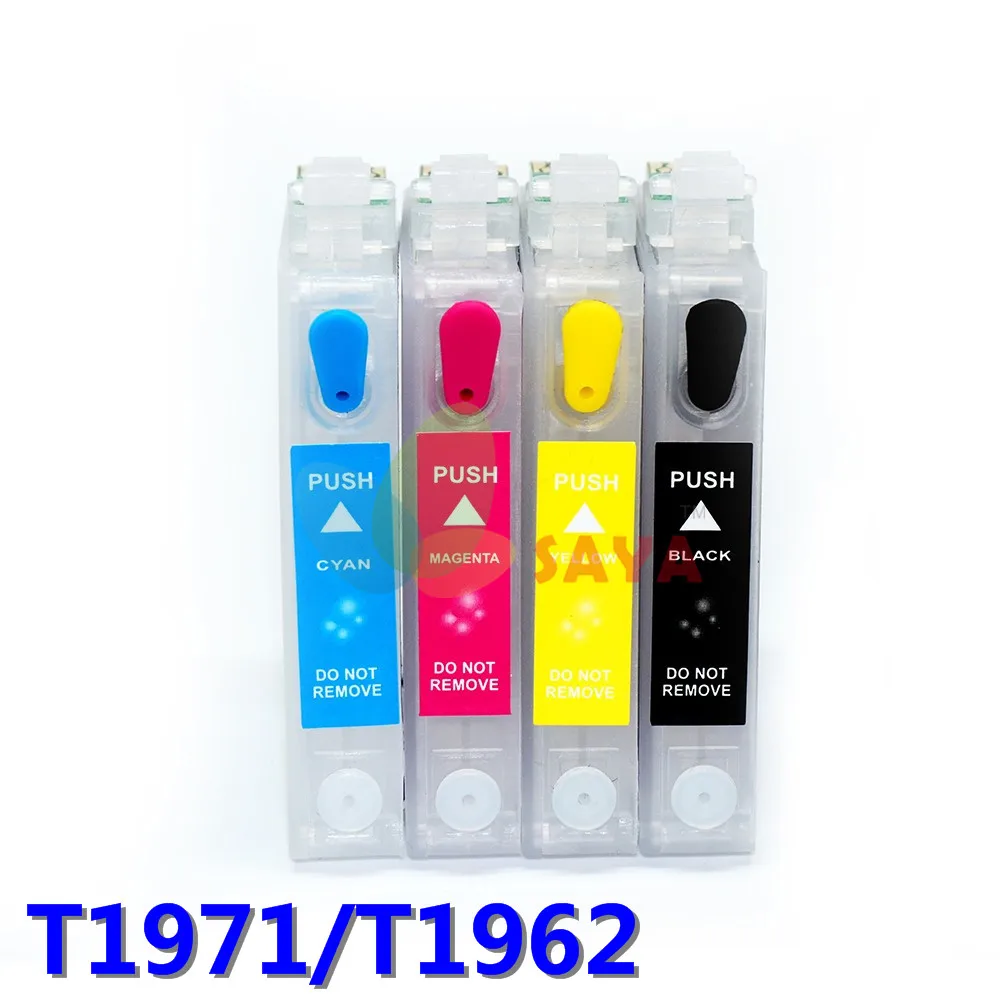 

T1971 T1961 Refillable ink cartridge For Epson XP401 XP-101 XP-201 XP-211 XP-214 WF-2532 printers ink with Auto Reset chips