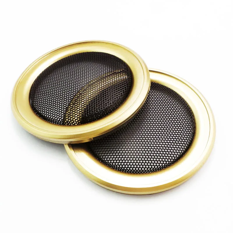 speaker grille mesh perforated protective cover subwoofer decorative circle accessories | Электроника