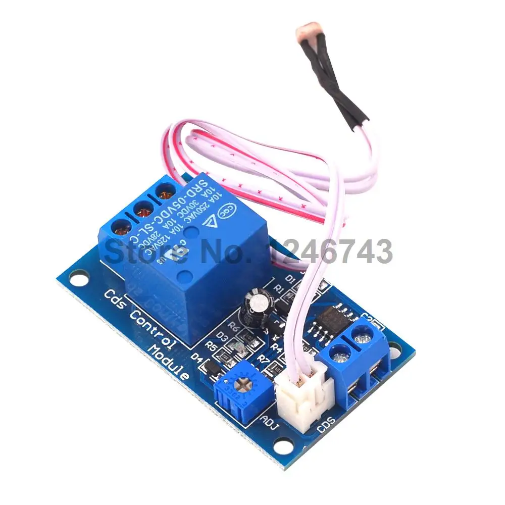 XH M131 DC 5 V/12 V свет Управление переключатель фоторезистор реле Модуль обнаружения