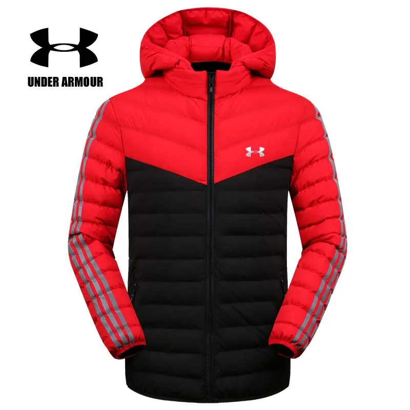 

Under Armour Men winter jackets 2018 fashion warm parkas outdoor exercise jackets chaqueta hombre invierno Asian size L-4XL