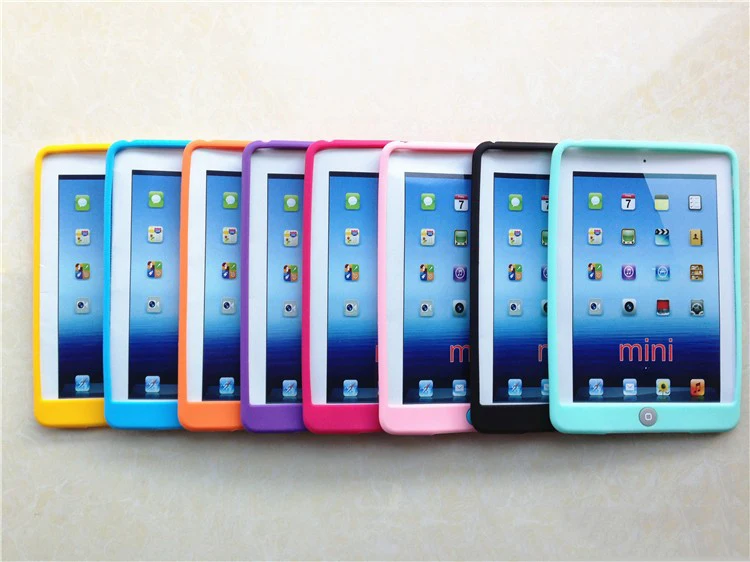 

Soft Jelly Silicone Rubber TPU Case For iPad Mini4 Gel Case Skin Shell Protective Back Cover For iPad Mini 4