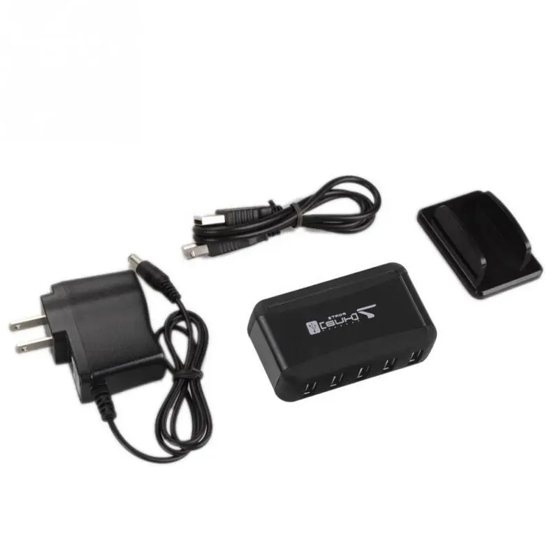 Usb-хаб адаптер питания переменного тока конвертер USB 2,0 прочный 7 портов Высокая скорость для ПК ноутбук концентратор Прямая поставка#0824 Новинка