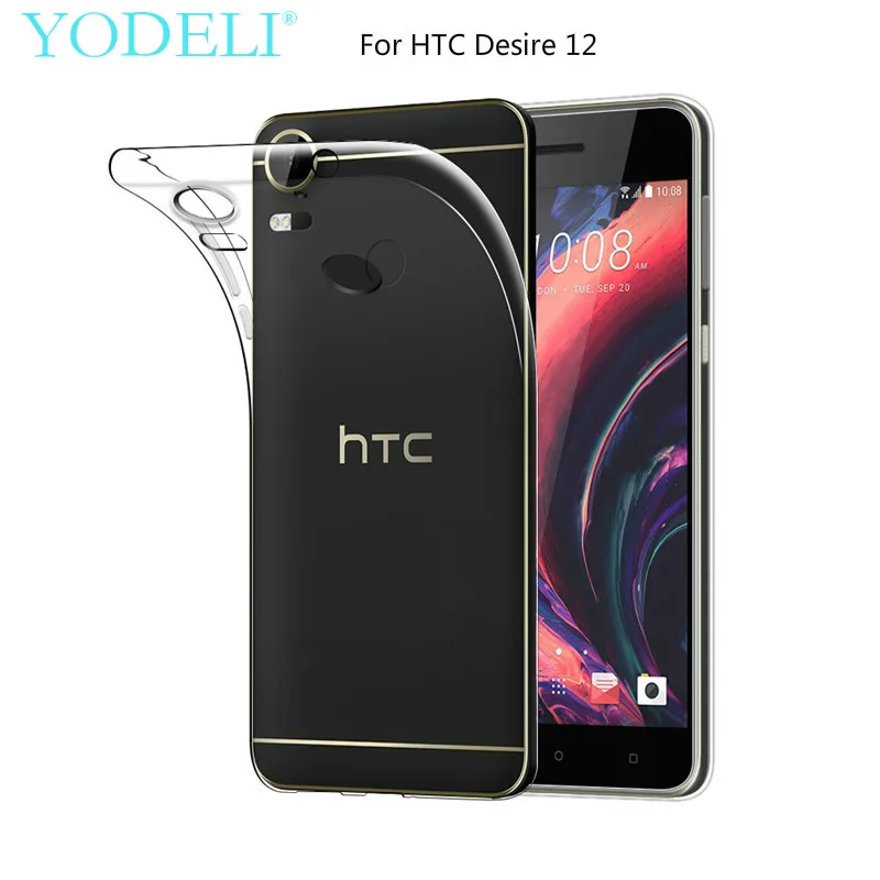 YODELI Прозрачный чехол для телефона htc Desire 12 Plus 10 Pro liflife S 626 620 530 820 Mini Butterfly 3 Evo