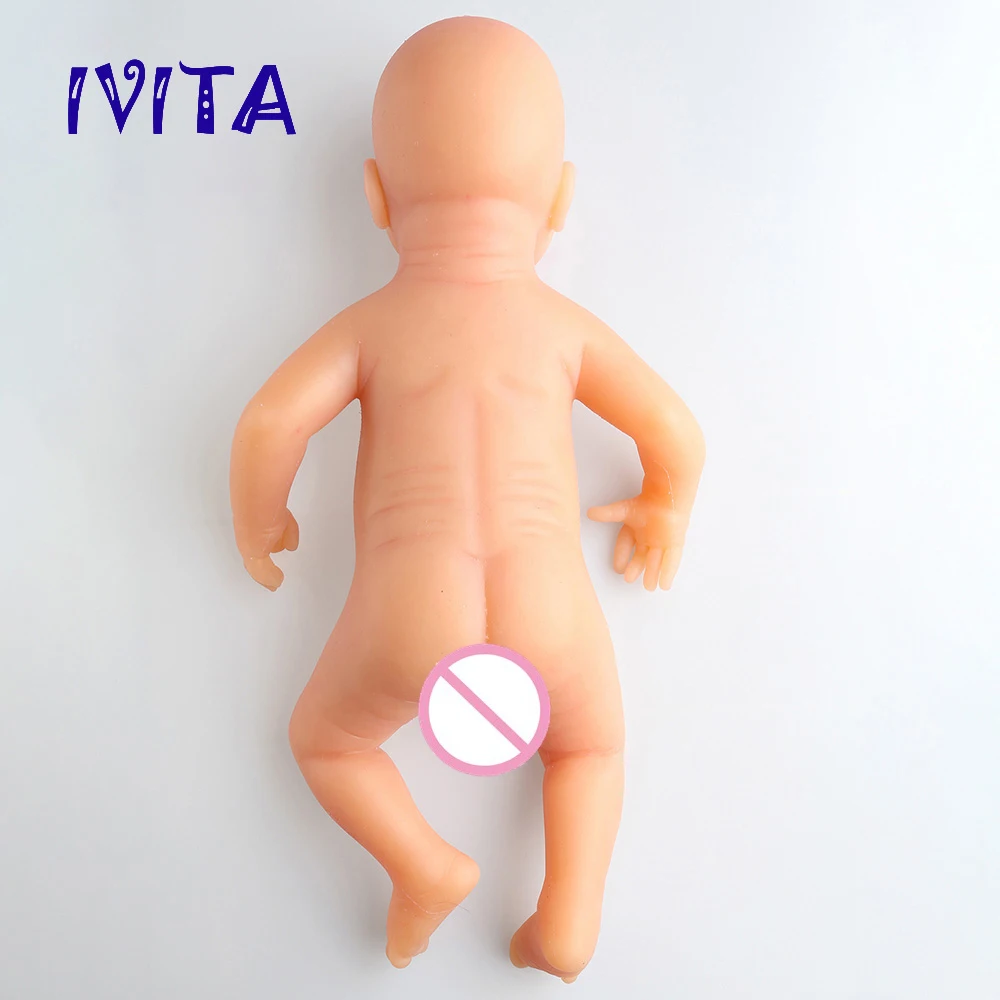 IVITA WG1521 50 см 3600 г реалистичные силиконовые куклы Reborn для новорожденных малышей реалистичные кожи мягкие высокое качество девоче