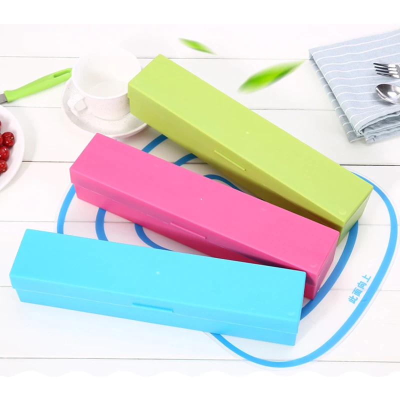 

Plastic Wrap Dispensers Kitchen Cling Food Wrap Cutter Box Plastic Wrap Storage Box Kitchen Storage Tool