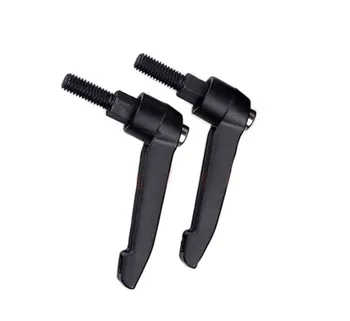 

4pcs/LOT M12 x 50mm Thread Black 12mm Thread Diameter 50mm Thread Length Machinery Knob Adjustable Handle Clamping Handles