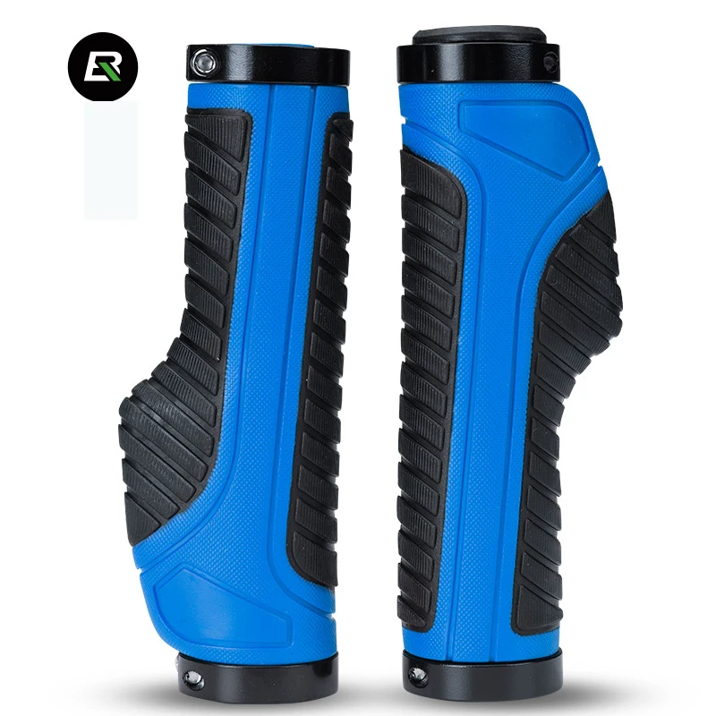 Cycling Lock on Grips Bar Ends MTB Rubber Aluminum Alloy Comfortable
