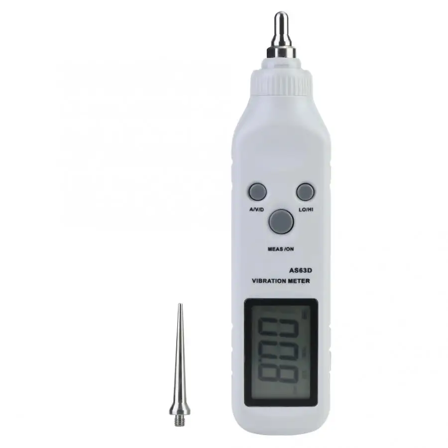 

SMART SENSOR Vibration Meter Tester Gauge Analyzer Measure Precision Sensitivity Accelerometer AS63D