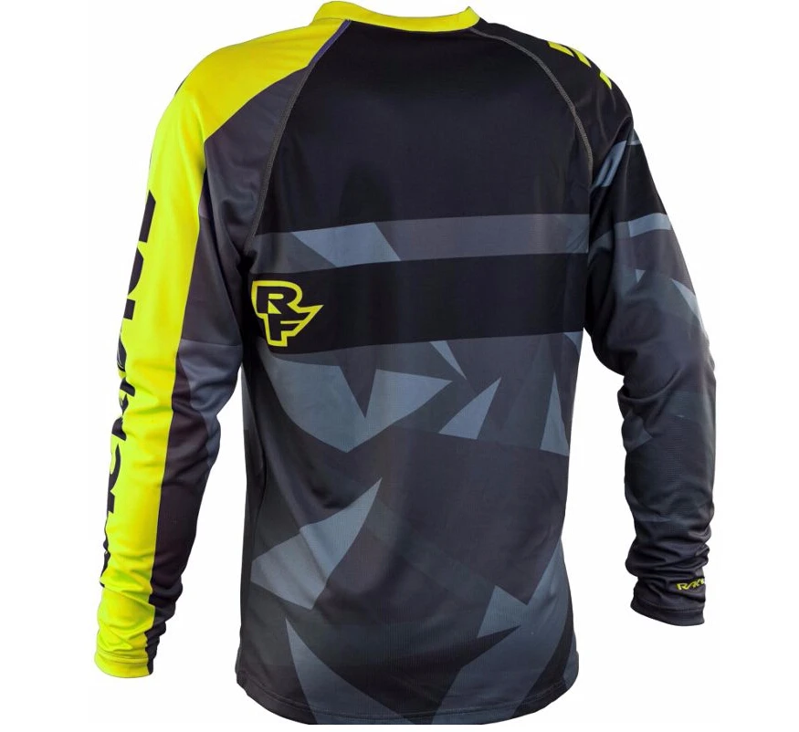 2019 Fury Race Moto MX Горный велосипед Мотокросс Джерси BMX DH MTB футболка одежда с длинным