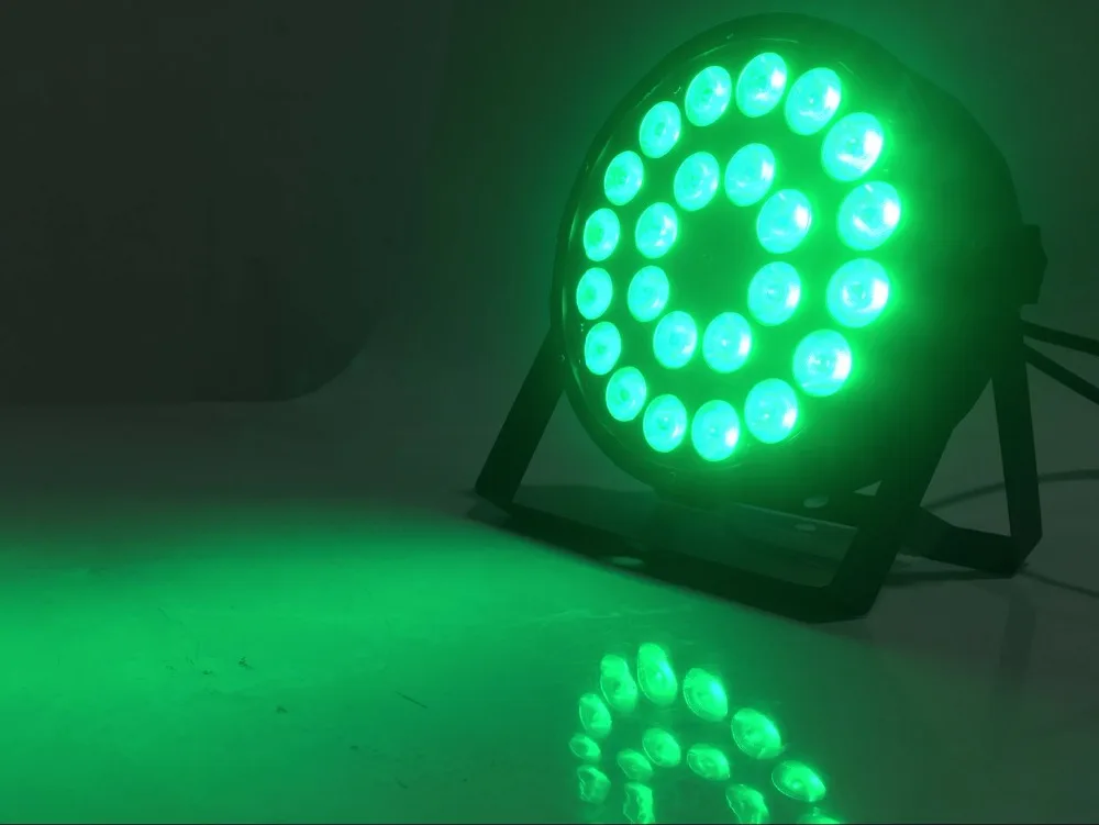 8 шт./24X12W дистанционный led Par свет + кейс для полета прожектор RGB dmx512 Диско свет/led