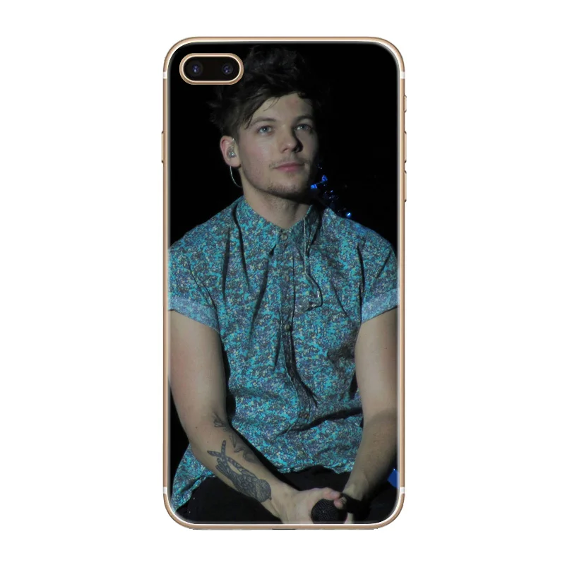 H117 Louis Tomlinson Transparent Hard Thin Case Cover For Apple iPhone 4 4S 5 5S SE 5C 6 6S 7 8 X Plus