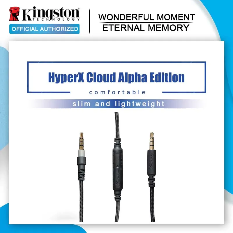 

Kingston HyperX Cloud Alpha Wired Microphone Wire Control