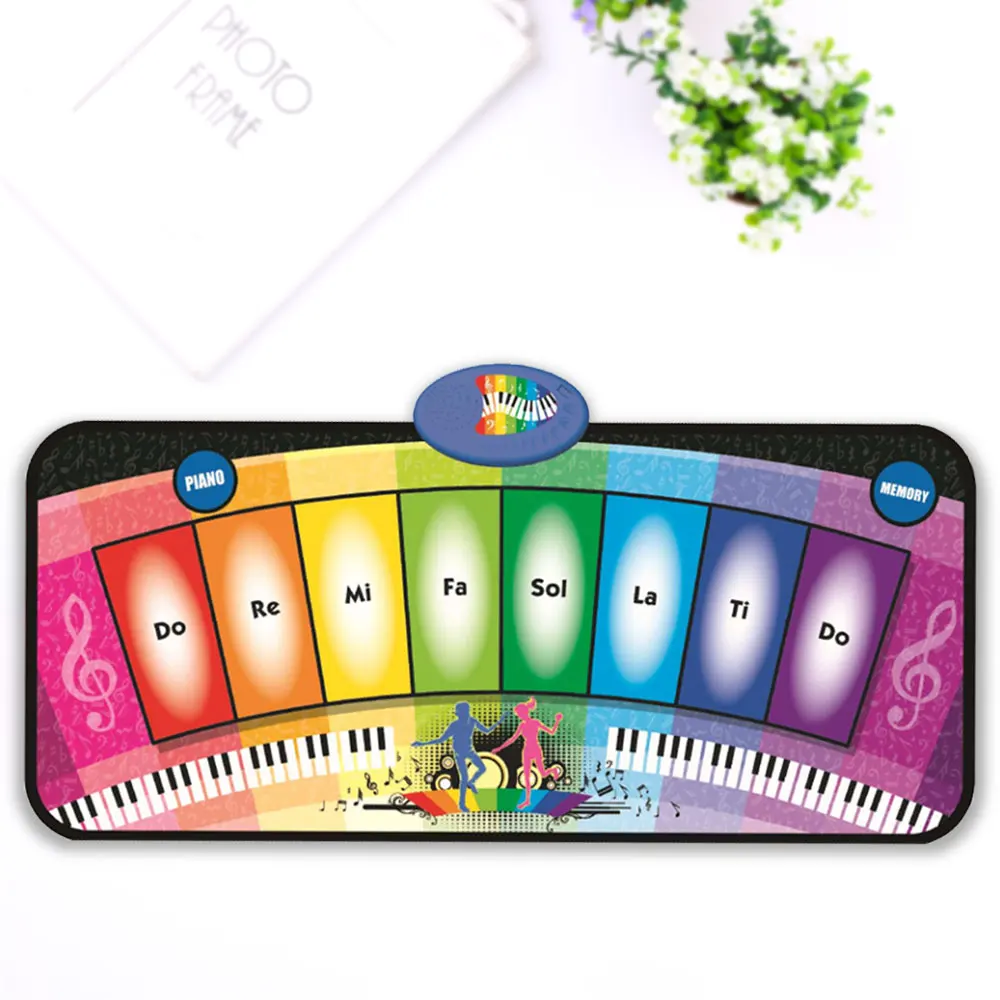 

Electronic Carpet Piano Toys For Kids Creep Cushion Playmat Music Preschool