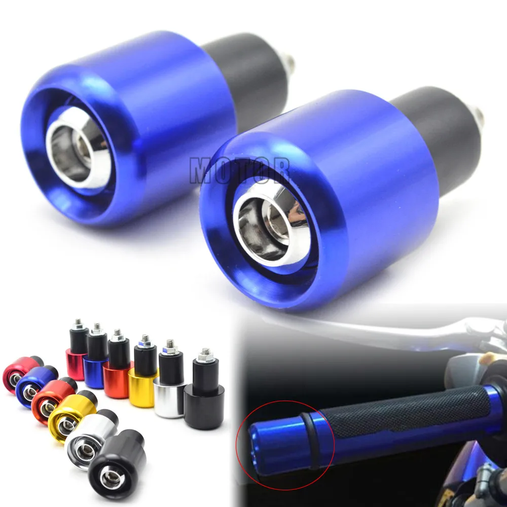 

Universal 7/8" 22mm CNC Aluminum Motorcycle Handle Bar Ends Handlebar Grips End For BMW R1200GS Adv LC Kawasaki Z900 Z900RS 2018