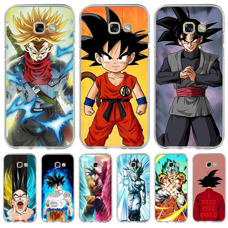 Драконий жемчуг goku мультяшный чехол для Samsung Galaxy J2 J3 J5 J7 J6 J8 Grand Prime G530 EU Pro Note 8 9 2016 2017