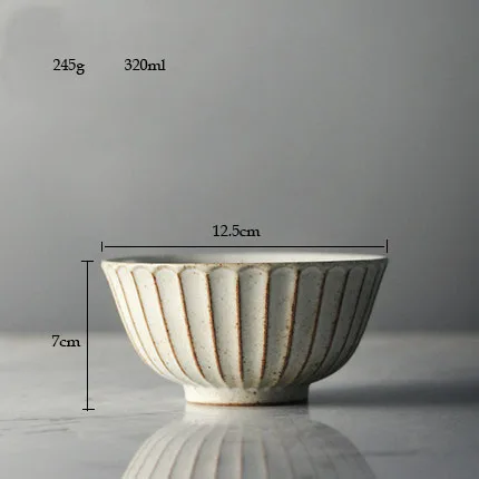 ANTOWALL, набор керамической посуды в японском стиле, домашняя Ретро керамическая миска, тарелка для рыбы, тарелка для супа, лапши, Салатница, миска для риса - Цвет: bowl S