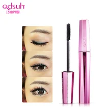 Qdsuh Maquiagem Cosméticos Comprimento Extensão Rímel Longa Ondulação de Cílios Preta Cílios Lengthener escova Maquiagem Rimel Mascara