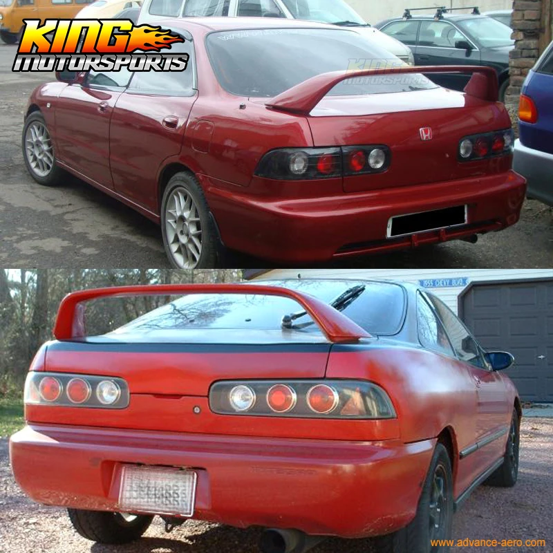 Красный багажник Integra DC2 type R окрашенный # R81 Milano подходит для 1994 2001 95 96 97 98 99 00