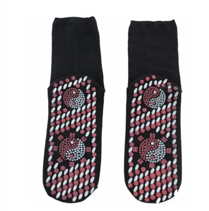 1pair Unisex soft Magnetic therapy Self Heating Magnetic Socks Comfortable And Breathable Winter Ski Fitness Thermal Sport Socks