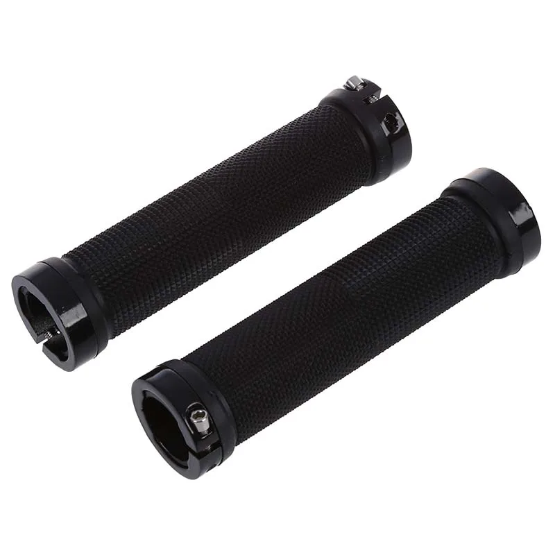 

Pair Mountain Bike MTB BMX Bicycle Cycling Double Lock Handlebar Grips #8