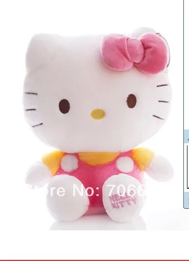 

NEW STuffed animal pink hello kitty about 33cm plush toy 12 inch soft Toy birthday gift wt996
