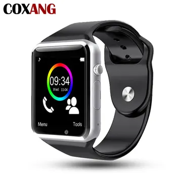 

COXANG Smart Watch A1 Wristwatch Camera 2G SIM Card Dial Call Touch Screen Waterproof Sport A1 Smartwatch For Apple IOS Android